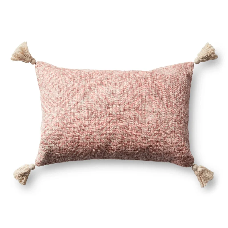 Hand Woven Pink Pillow - Open Box