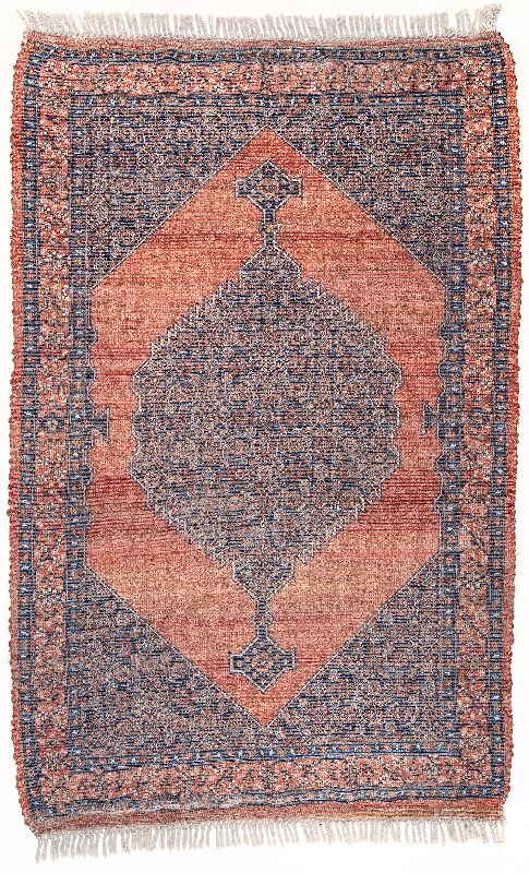 Barbed Ivied Medallion Rug | Multicolor