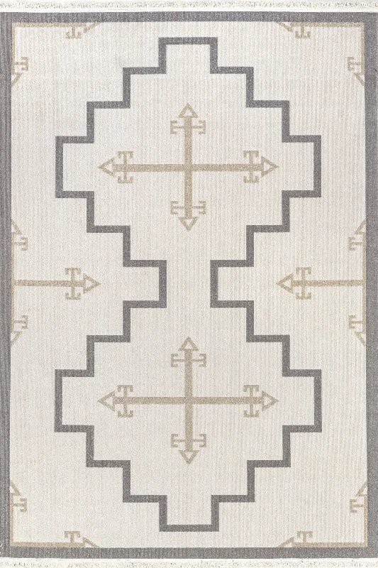 Cherey Wanderlust Indoor/Outdoor Rug | Beige