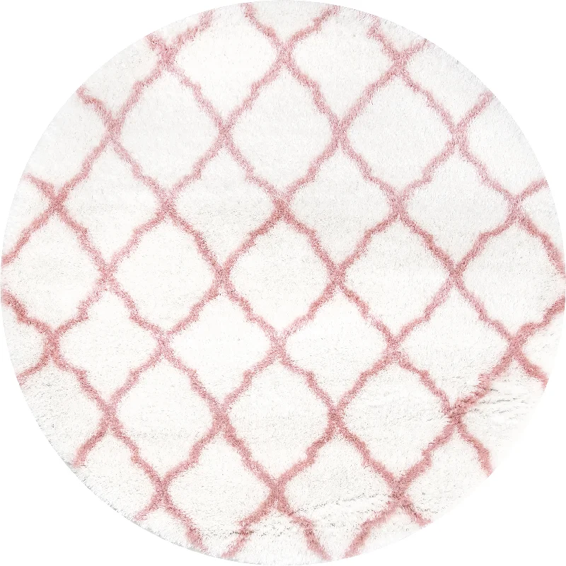 Diamond Rug | Baby Pink