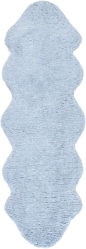 Double Pelt Rug | Baby Blue