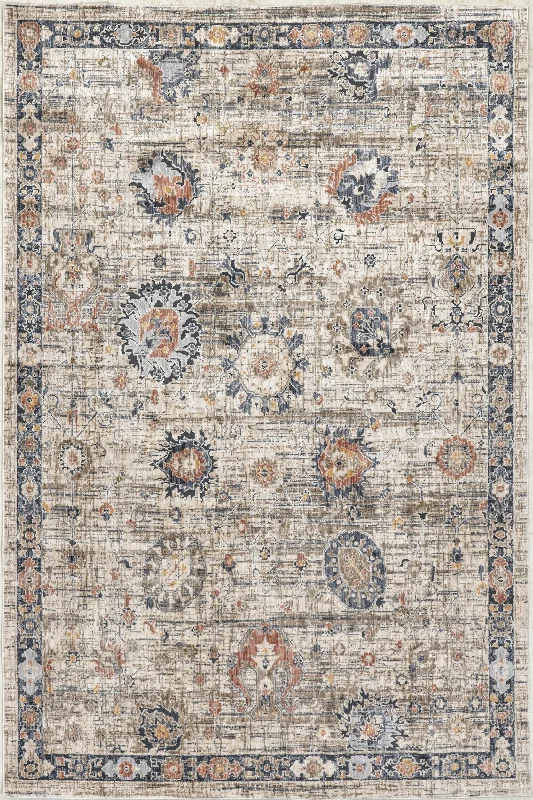 Halley Traditional Vintage Rug | Beige