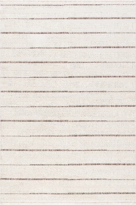 Katalina Striped Rug | Beige