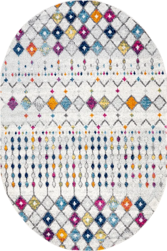 Moroccan Trellis Rug | Multicolor