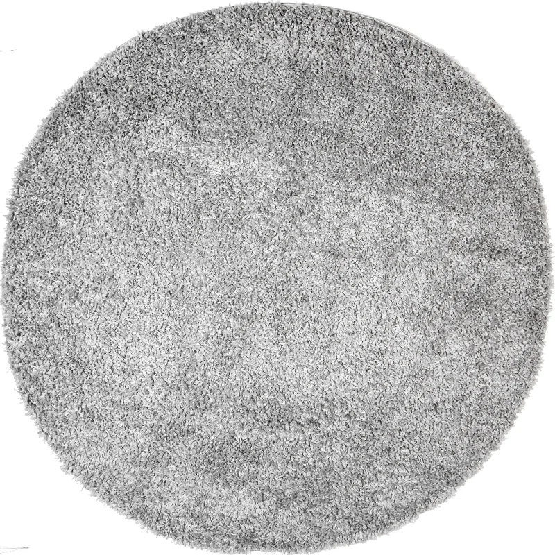 Sade Solid Shag Rug | Grey