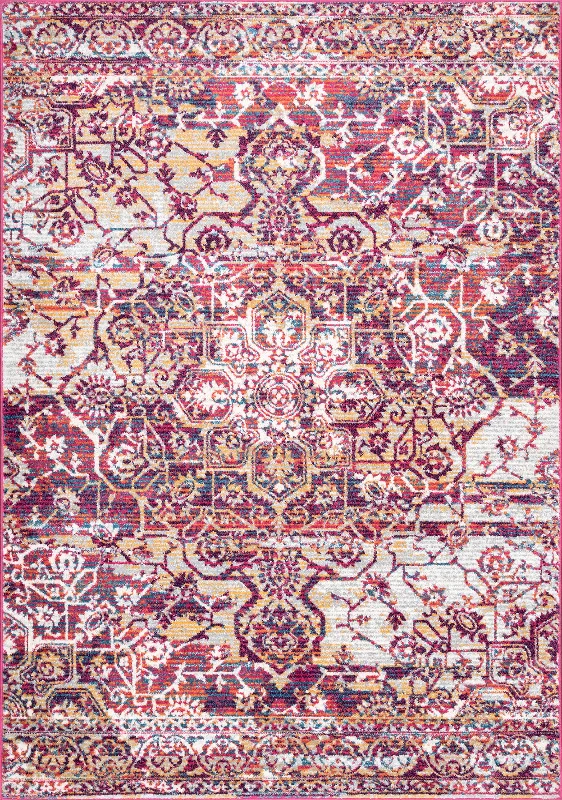 Sprawling Medallion Rug | Red