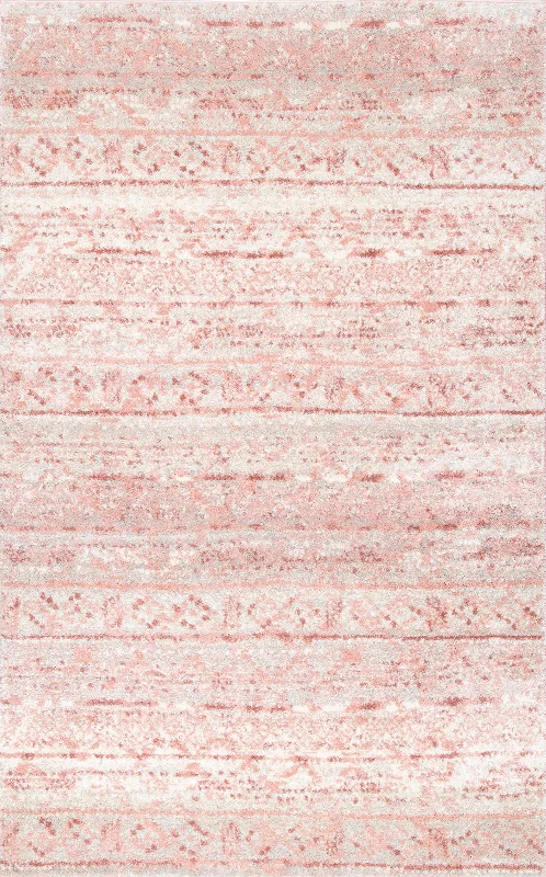 Vintage Moroccan Rug | Light Pink