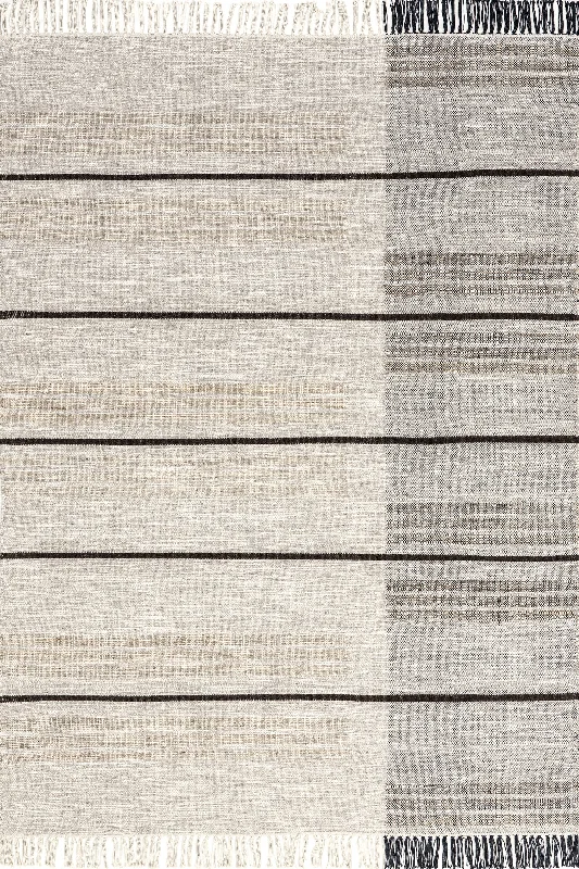 Zeta Wool Faded Rug | Beige