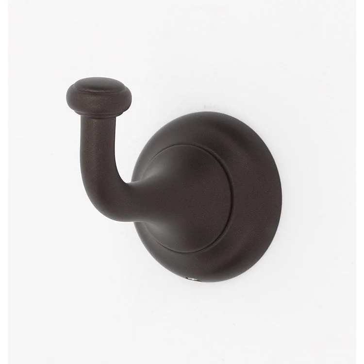 Robe Hook Royale Bath Chocolate Bronze 2-1/4 Inch 2-3/4 Inch Wall Mount Brass