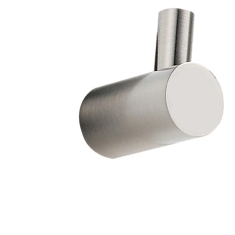 Robe Hook Spa 1 Bath Satin Nickel 1-3/4 Inch 1-3/8 Inch Wall Mount Brass