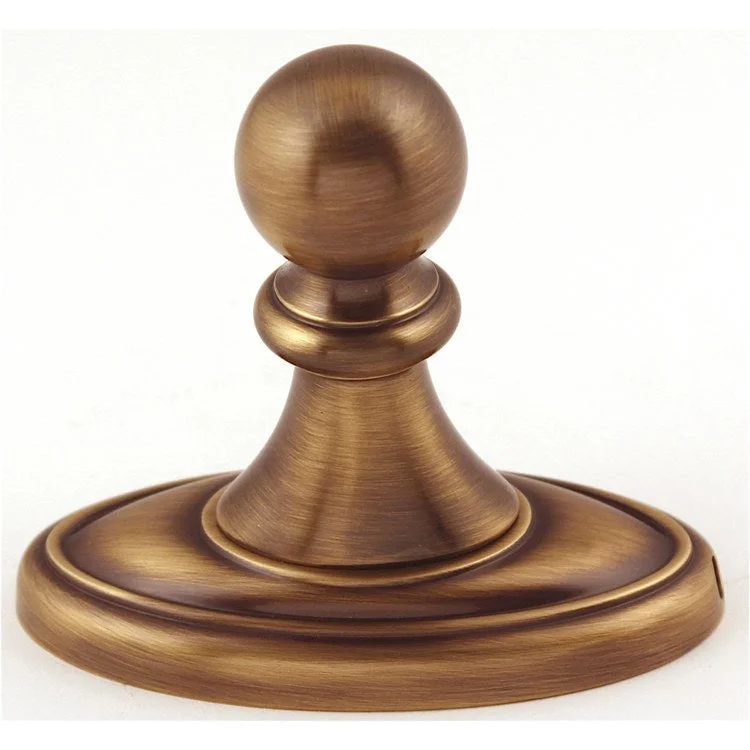 Robe Hook Classic Traditional Bath Antique English 3-1/2 Inch 3-1/8 Inch Wall Mount Brass