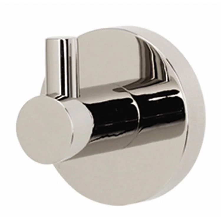 Robe Hook Contemporary I Bath Polished Nickel 2 Inch 1-3/4 Inch Wall Mount Brass