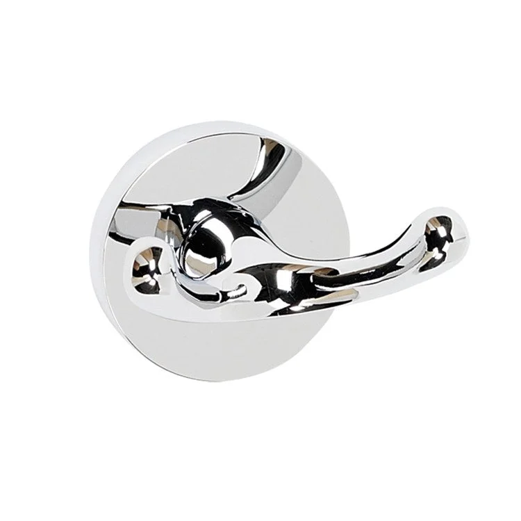 Robe Hook Contemporary I Bath Double Polished Chrome 2 Inch 2-1/2 Inch Wall Mount Brass