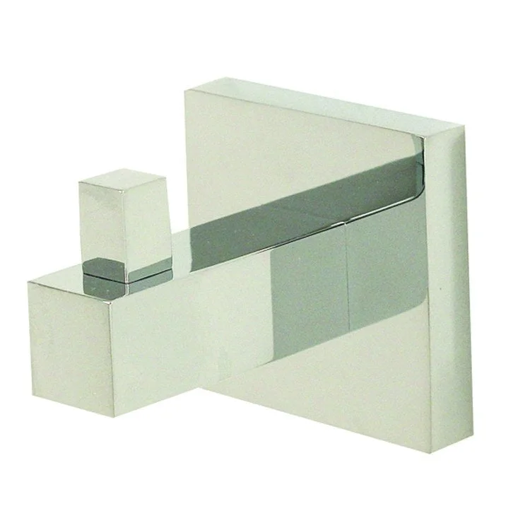 Robe Hook Contemporary ll Bath Contemporary ll Polished Chrome 2 Inch 2-3/8 Inch Wall Mount Brass