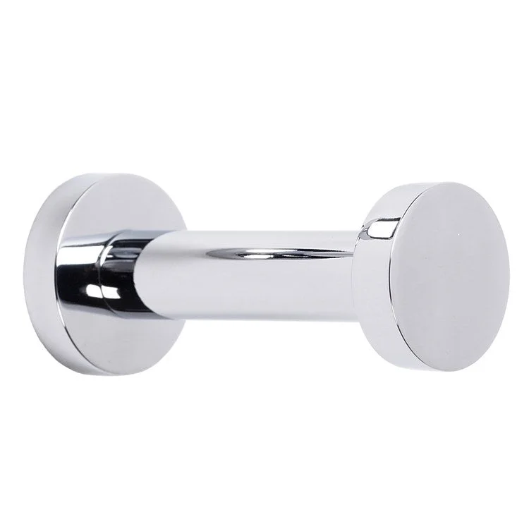 Robe Hook Euro Bath Polished Chrome 1 Inch 3 Inch Wall Mount Brass