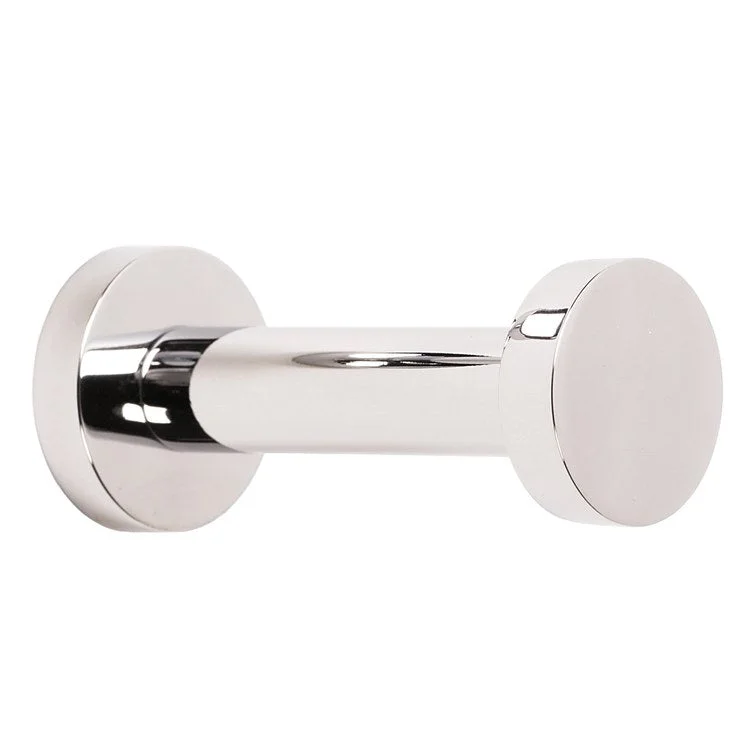 Robe Hook Euro Bath Polished Nickel 1 Inch 3 Inch Wall Mount Brass