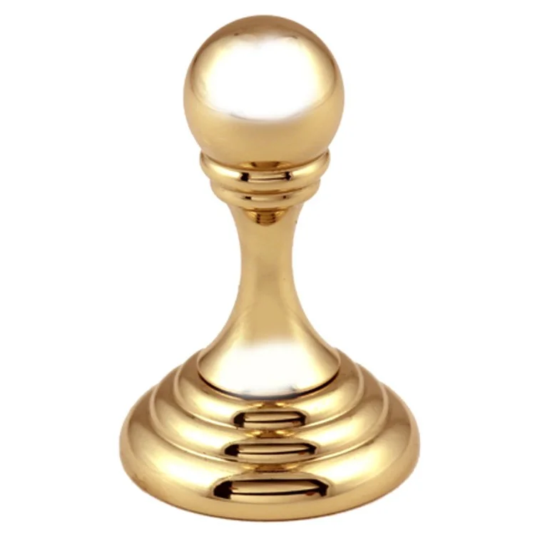 Robe Hook Embassy Bath Polished Brass 1-1/2 Inch 2-5/16 Inch Wall Mount Brass