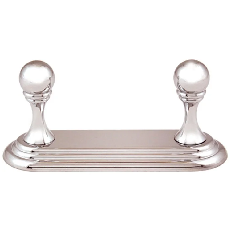 Robe Hook Embassy Bath Double Polished Chrome 1-5/8 Inch 2-1/4 Inch Wall Mount Brass