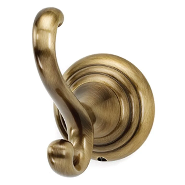 Robe Hook Embassy Bath Universal Antique English 4-1/16 Inch 3-13/16 Inch Wall Mount Brass