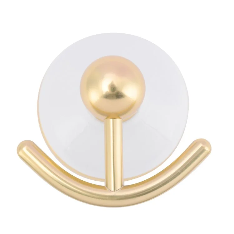 Robe Hook Anja Double Antique Brass 4 Inch 3-1/2 Inch Wall Mount Brass