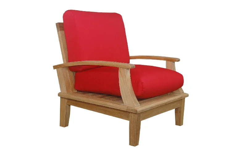 Anderson Teak DS-101 Brianna Deep Seating Armchair with Cushion