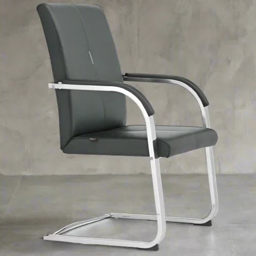 Polymath Leather Visitor Chair