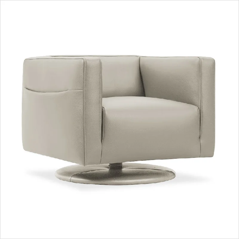 Pascal Swivel Chair - Stone