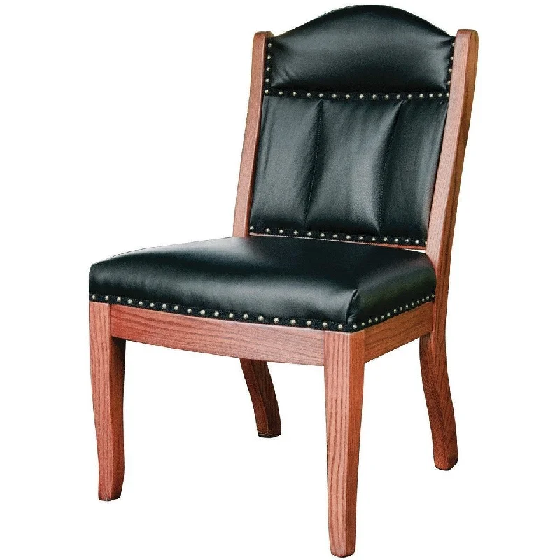 QW Amish Buckeye Low Back Client Side Chair