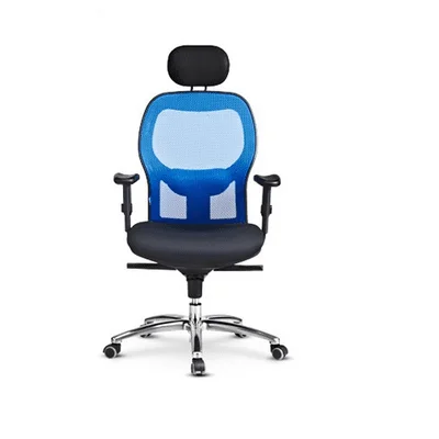 Soho Mesh Swivel Chair-Blue