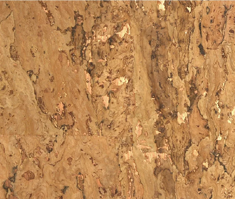 Cork Wallpaper in Fawn and Copper from the Elemental Collection by Burke Decor