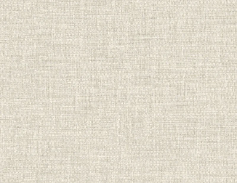 Easy Linen Wallpaper in Alabaster