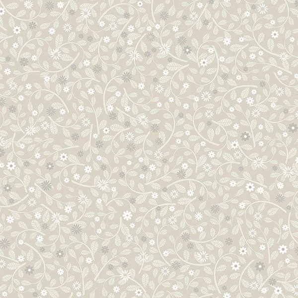 Hummelvik Light Grey Daisy Trail Wallpaper