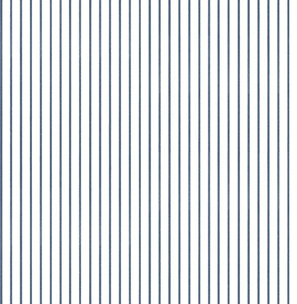 Oliver Navy Simple Stripe Wallpaper