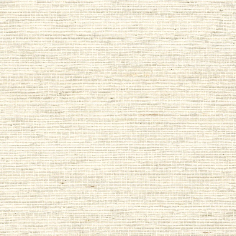 Sisal Grasscloth Wallpaper in Ivory from the Luxe Retreat Collection