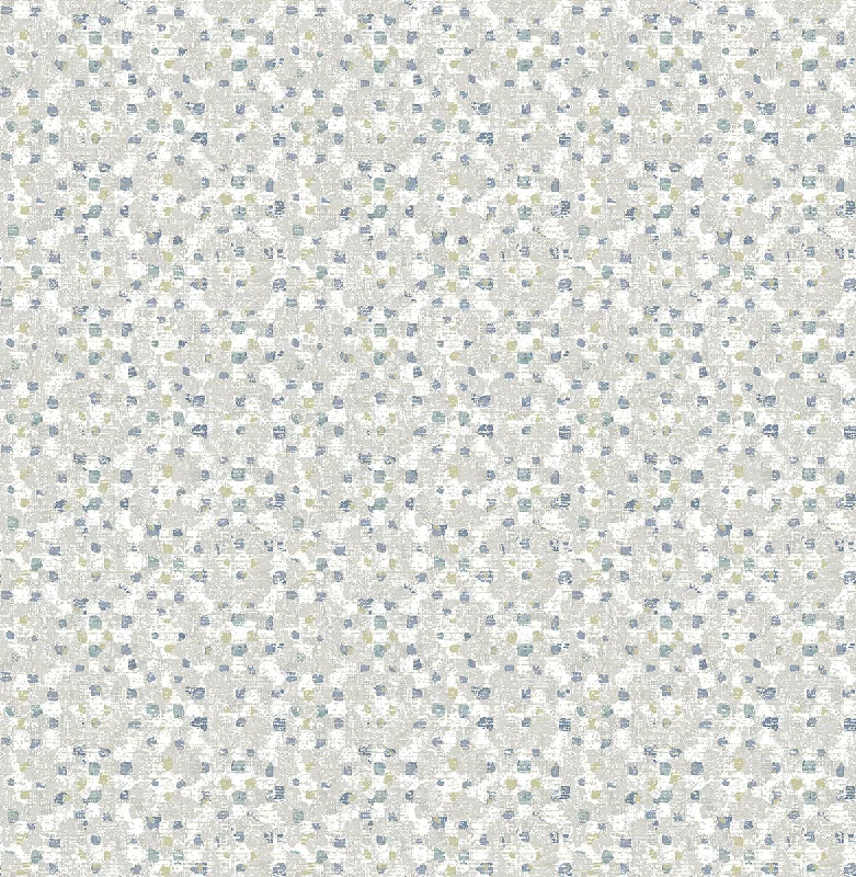 Tia Blue Texture Wallpaper