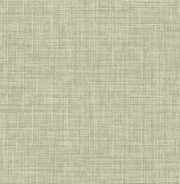 Tuckernuck Green Linen Wallpaper