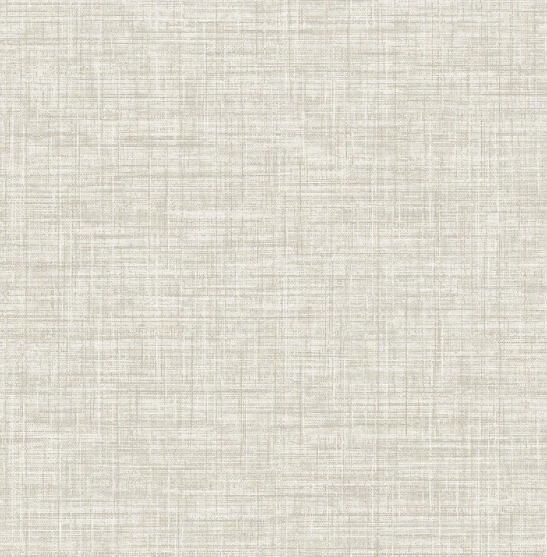 Tuckernuck Taupe Linen Wallpaper